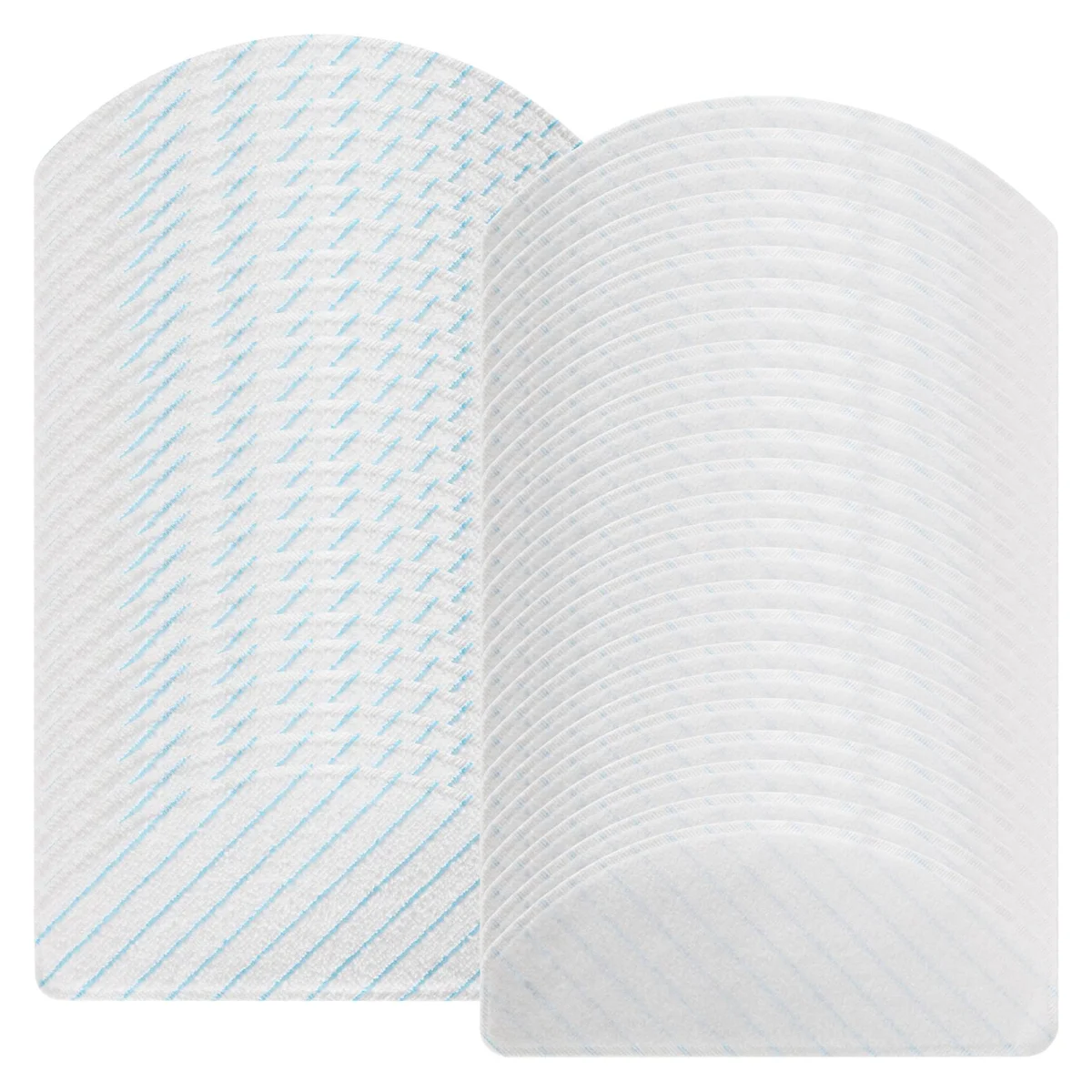 50 шт. одноразовые прочные тряпки для швабры Ecovacs Deebot OZMO T8 AIVI T8 Max T9 AIVI + детали для пылесоса