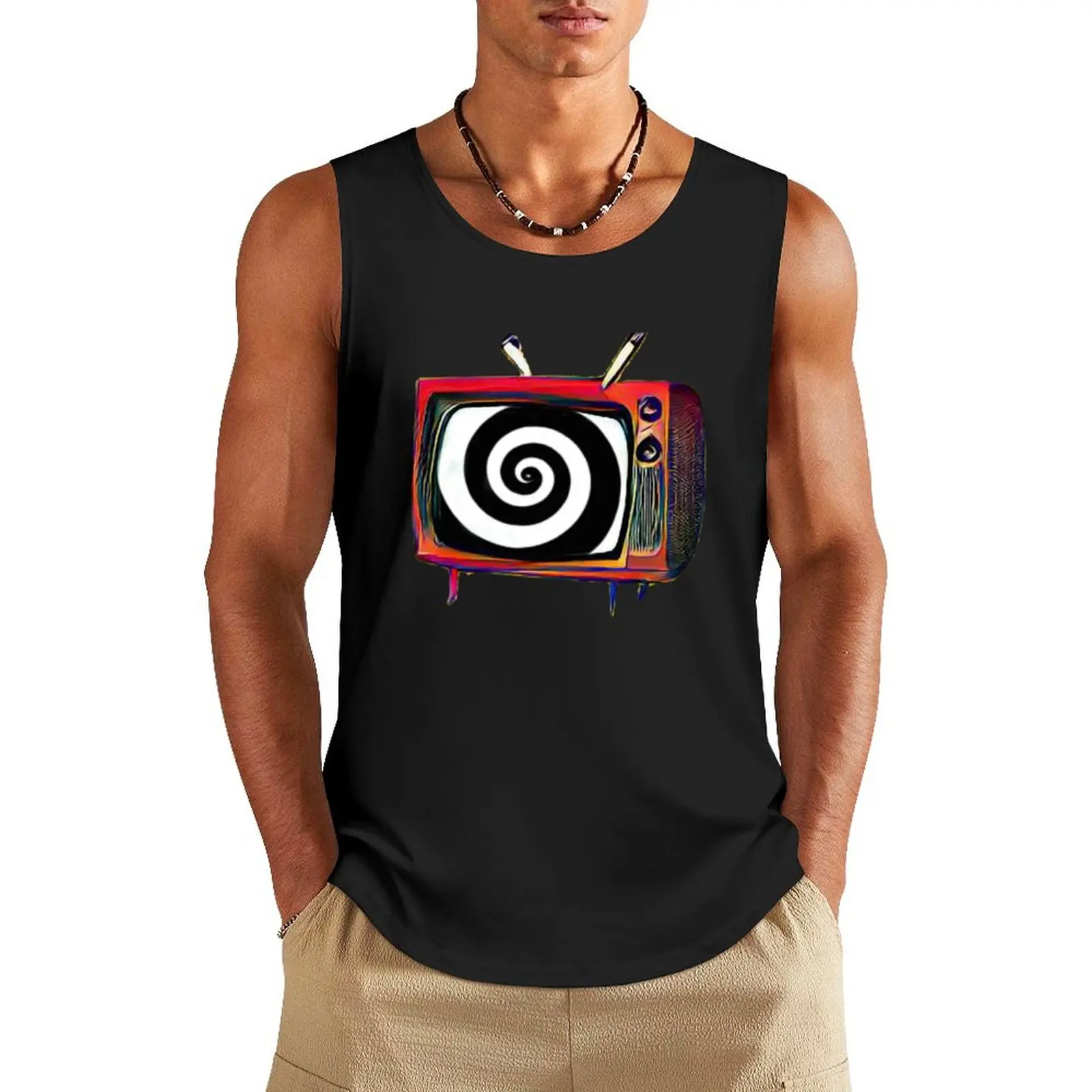 

hypnosis tv Tank Top Sleeveless T-shirt sleeveless jackets