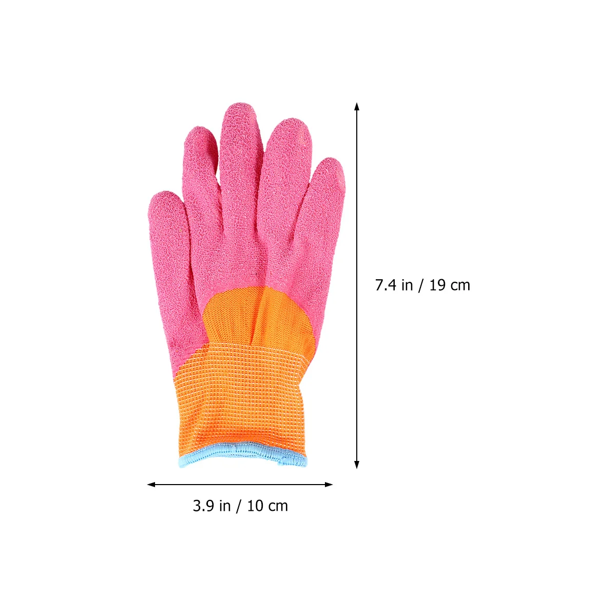 

Gardening Gloves for Safety Protection Polyester Latex Crab Catching Wear-resistant