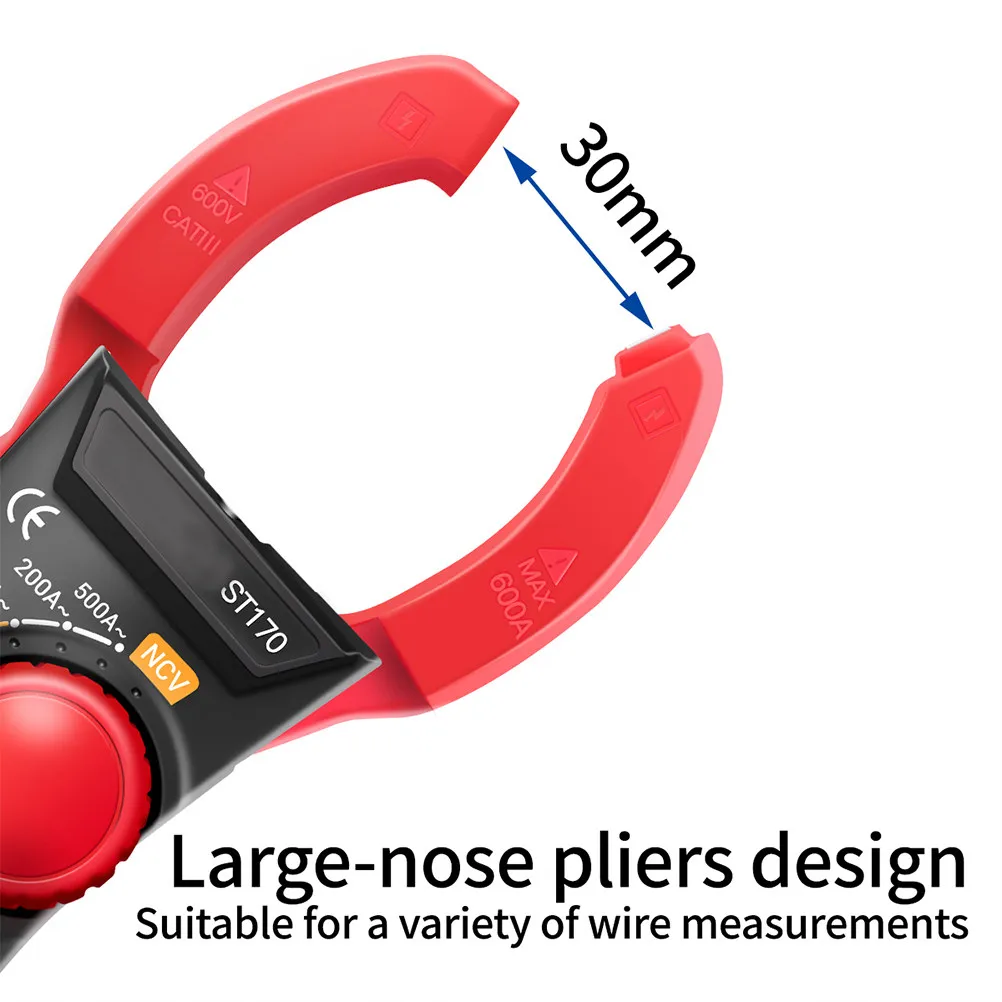 Digital Clamp Multimeter Portable Current Voltage Tester Non Contact Voltage Detector Electrical Repair Tool