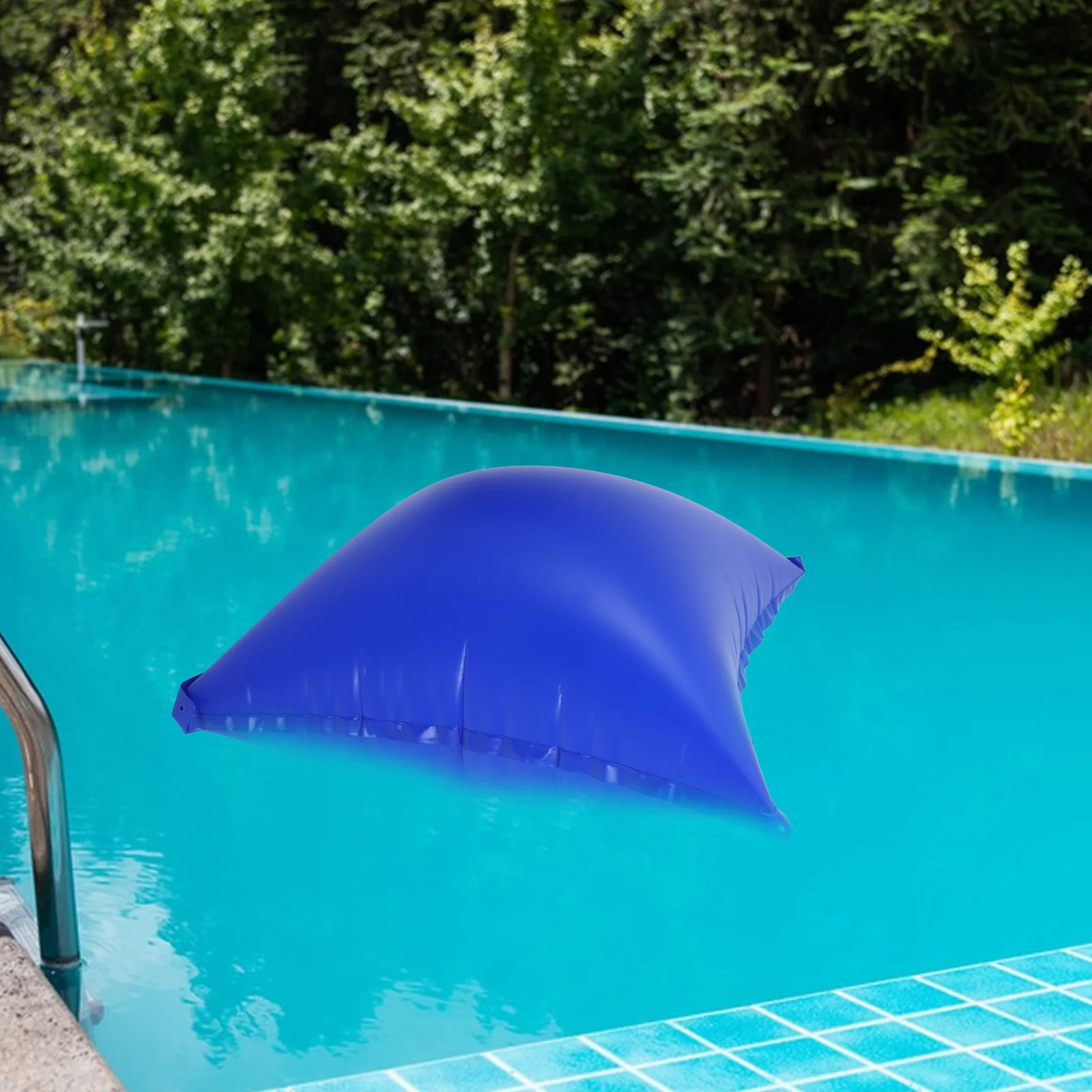 

Inflatable Pool Blue Square 12x12M Thick Pool Pillow Durable Winterizing Kit PVC Floating Cushion Swim Accessories