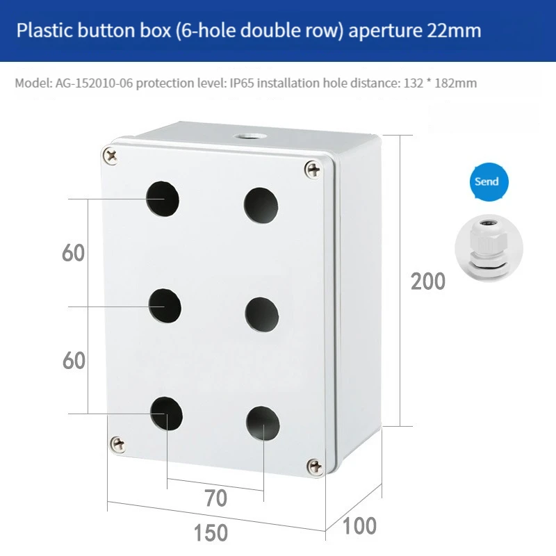 Variant: 6hole 22mm