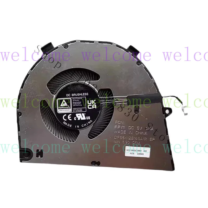 

WYORESY New CPU Cooling Fan for DELL Inspiron 5620 7620 2-1 16-5620 5625 0T8R2T @