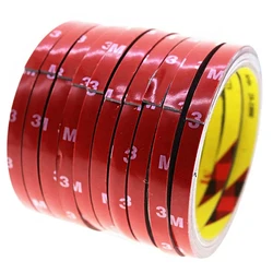 Car double-sided adaptive 1 roll with a length of 3m and a width of 6mm Car decorative tape, car modification 1-10Pcs