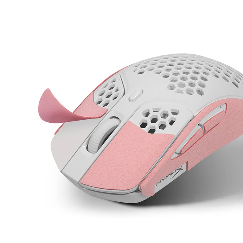 Anti-Slip Mice Sticker Skin Decal Wrap Gaming Mouse Sticker For HyperX Haste Wired Mouse Full Cover Sweat-Absorbing Accessories