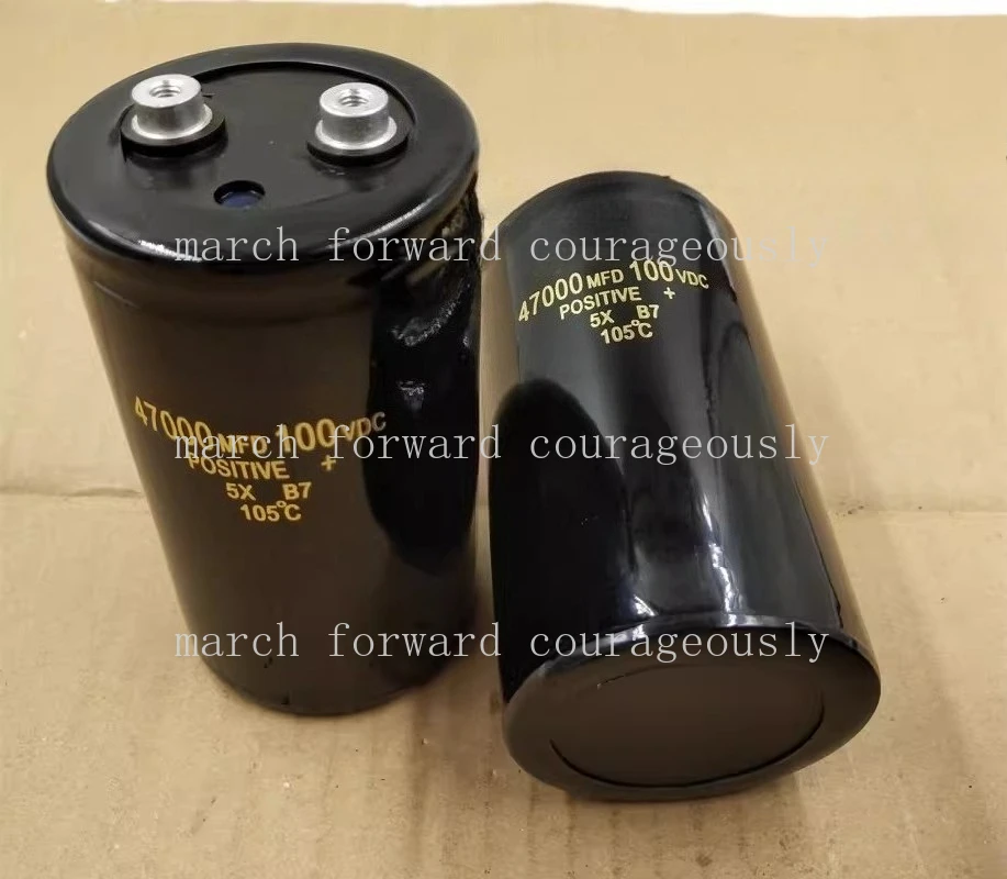FOR Hitachi Screw Terminal Electrolytic Capacitor 100V 47000UF 47000MFD 100VDC Bolt-Type Capacitor