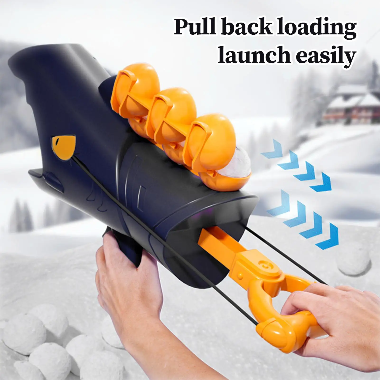 S nowball Maker Winter Outdoor Toy, Snowbal l Shooter For Kids Boys Girls, Backyard Park Garden Lawn Play Snow Ball Maker Toys
