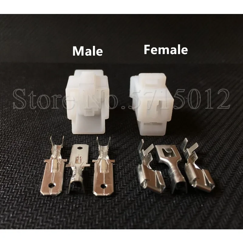 3 Hole 6110-4533 Battery Charger CDI Wire Connectors Automotive Electrical Plug