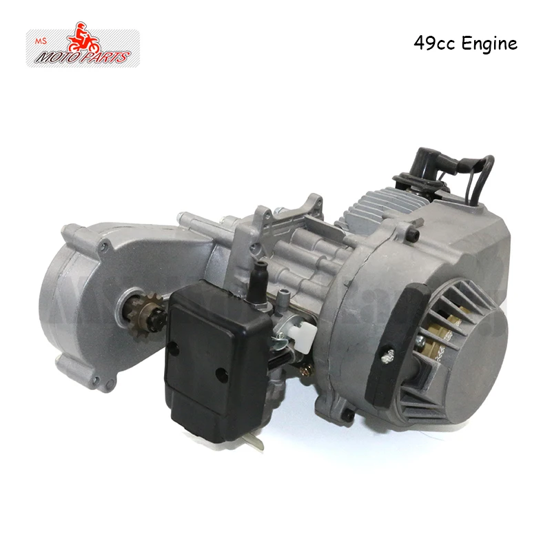 43cc 47cc 49cc 2 stroke Engine Motor for Mini Pocket Bike Scooter Dirt Bikes ATV Quad Motorized Bicycle 44-6 Engine  LIYA HIGHPE