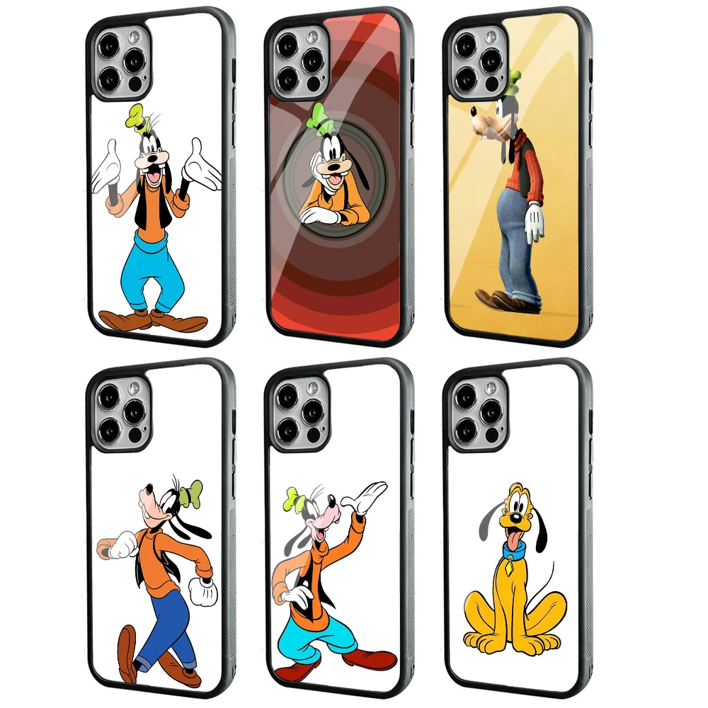 G-Goofy Goof Pluto Phone Case Strong Magnetic For IPhone 16 15 14 13 Pro Max 11 12 Mini Alex Mirror For Magsafe