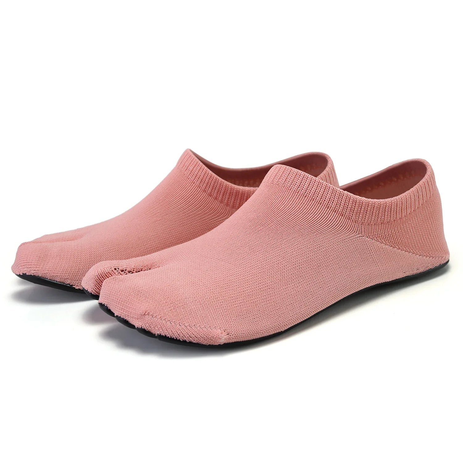 Two-toe Sock Shoes Pinch Feet Women Men Yoga Shoes Outdoor Beach Shoes Quick Drying Wading Shoes for Water Sport Fitness EU35-49