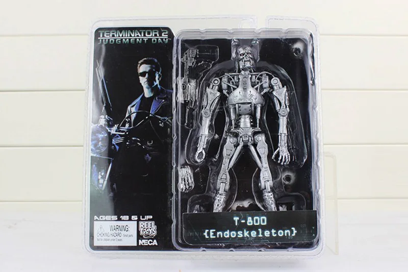 NECA The Terminator Endoskeleton T-800 PVC-Actionfigur The Terminator 2 Sammlermodell Spielzeug Bewegliche Montagepuppe – Detail 8