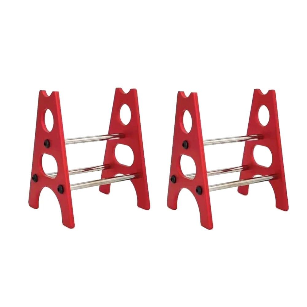 2PCS RC Car Repair Work Stand Platform Jack for AXIAL SCX10 TRAXXAS TRX4 D90 YIKONG YK4082 Redcat 1/8 1/10 RC Car,1