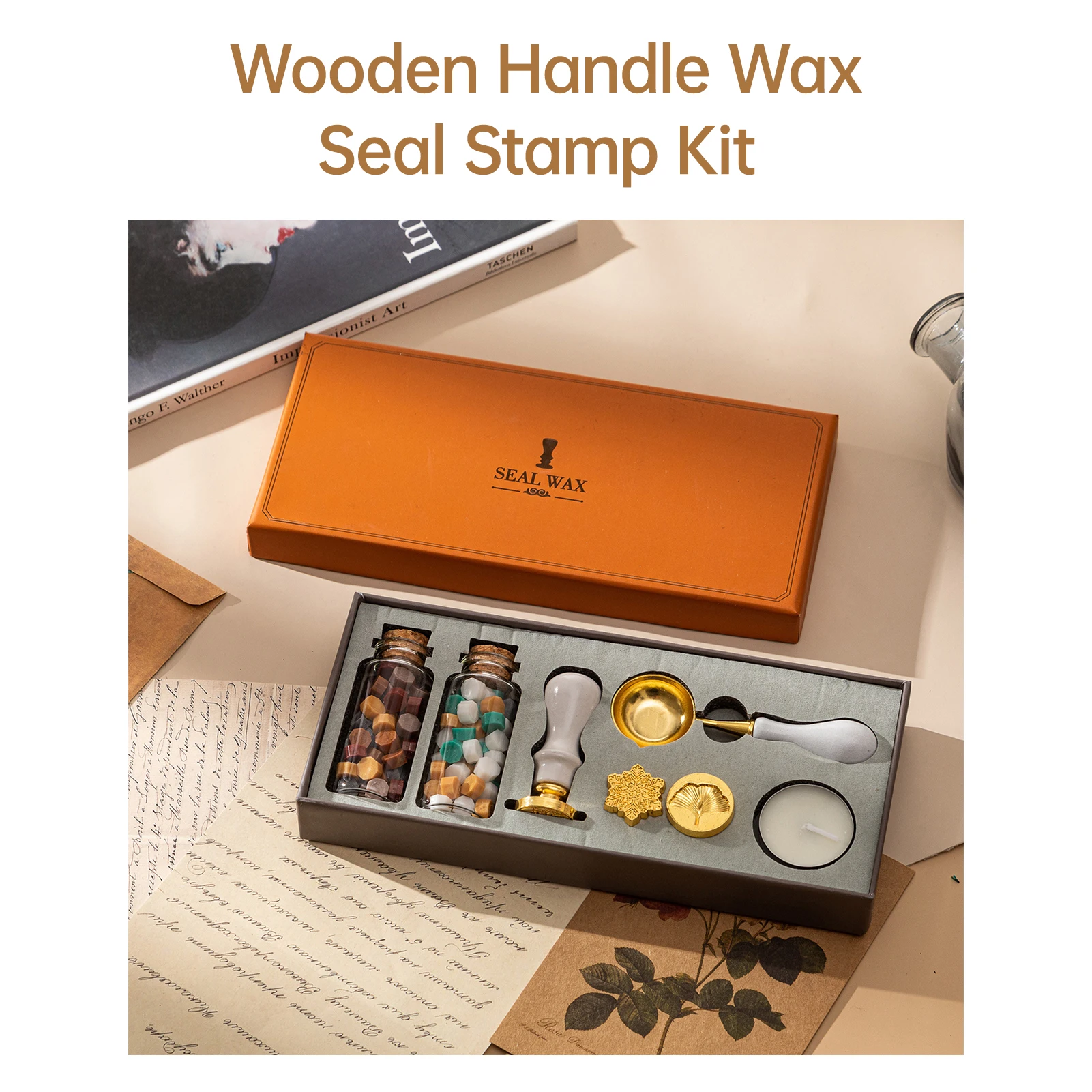 Kit de tampons de sceau de cir - Wax Seal Letter Kit avis et prix
