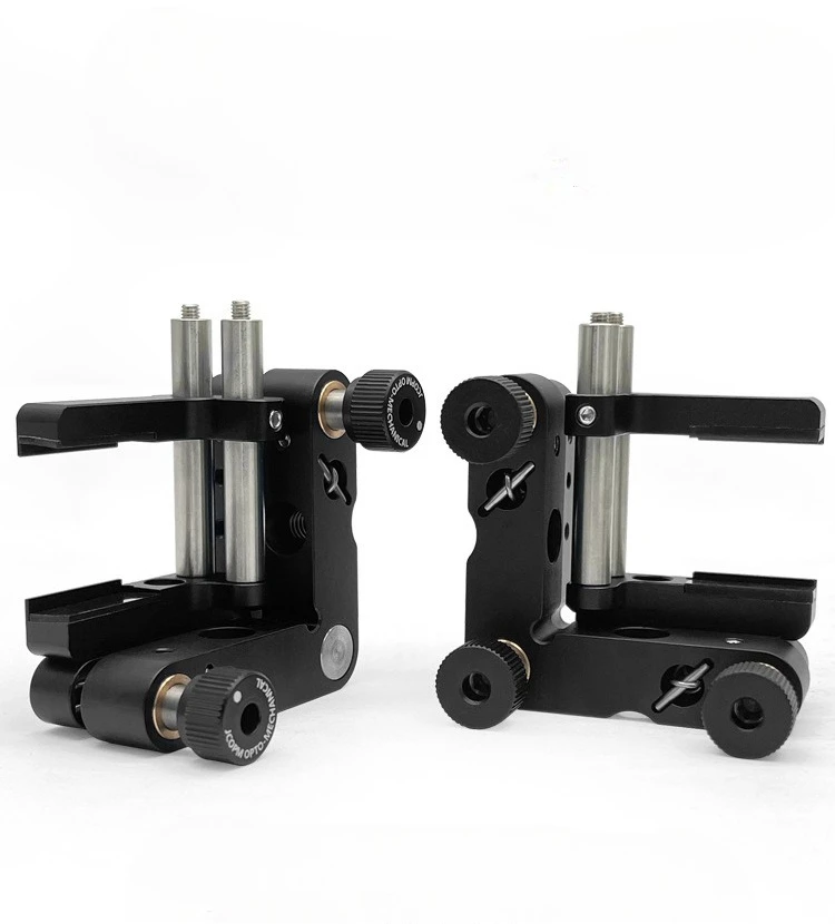 Height-Adjustable Concave-Convex Mounting Frame for Optical Laboratories Cylindrical Lens Adjustment Frame