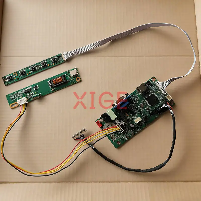 

LCD Controller Drive Board Fit LTD133KX2S LP133WX1 LT133DEVJK00 LTD133EWMZ 1280*800 1280x800 HDMI+VGA 1-CCFL LVDS 20-Pin Kit DIY
