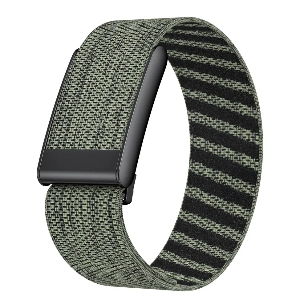 Nylon Woven Elastic Whoop 5.0 Wristband Strap Sports Replacement Band with Gold U-Shaped Metal Frame for Fitness Tracker view 2