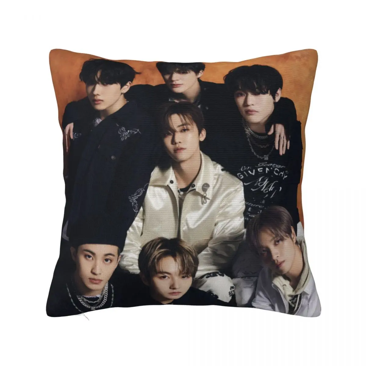 NCT DREAM Pillowcase Soft Polyester Cushion Cover Decorative Kpop Singer Throw Pillow Case Cover Home Square 40X40cm