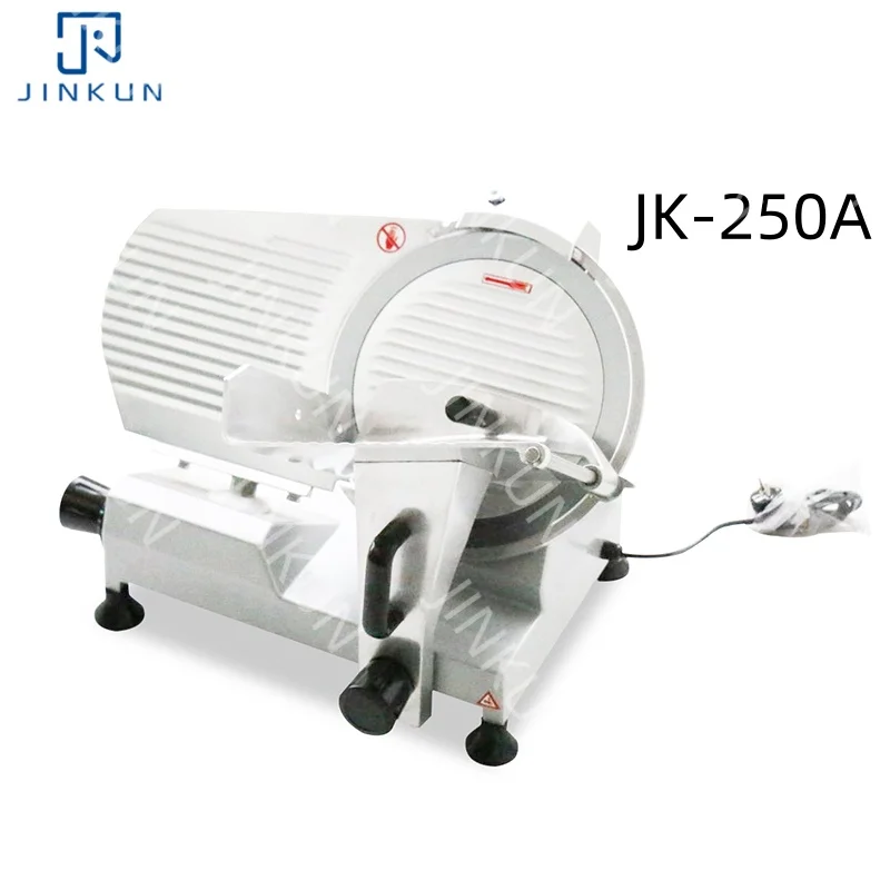 150W/230v/110v Frozen Meat Slicer Carbon Steel Blade Thickest 12mm Waterproof Switch 30 Minutes Thermal Protection Blades 250