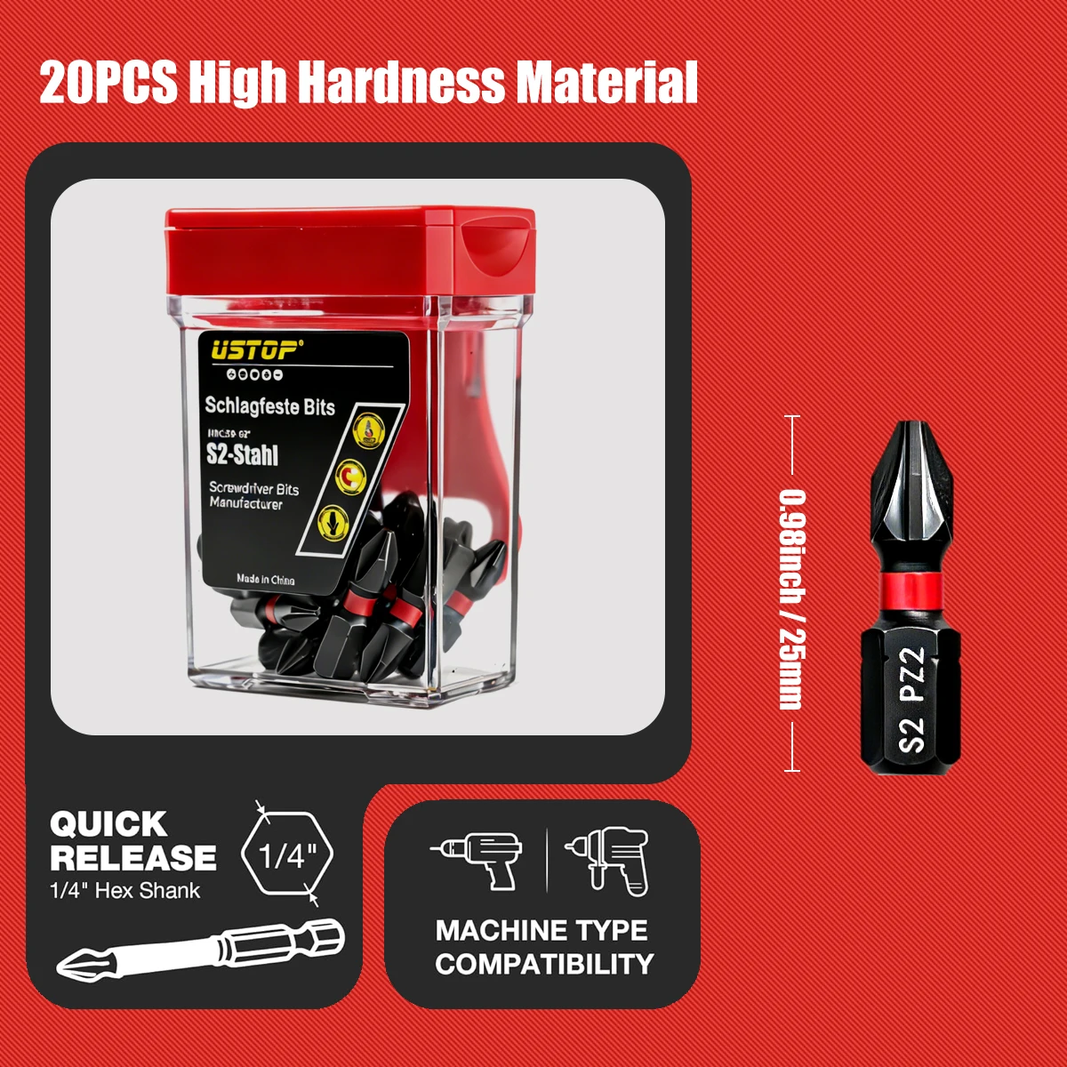 Ustop, 20 Parçalı Pz2 ve Ph2 D - Homemade Diy Electronics incelemesi ve fiyatı