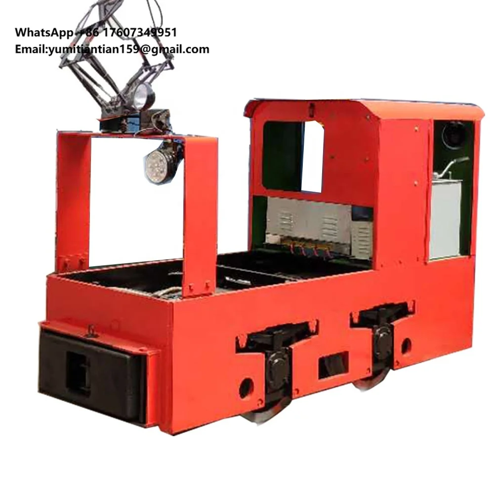 

Underground Coal Mine Trolley Overhead Line Electric Locomotive Mining Explosion-Proof Locomotives