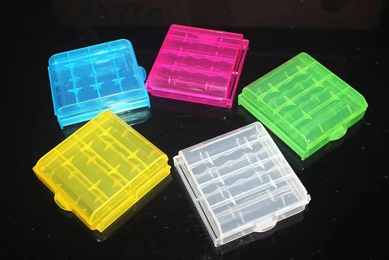 AA 5/AAA 7/14500 صندوق تخزين البطارية صندوق فرز صندوق حماية تخزين البطارية