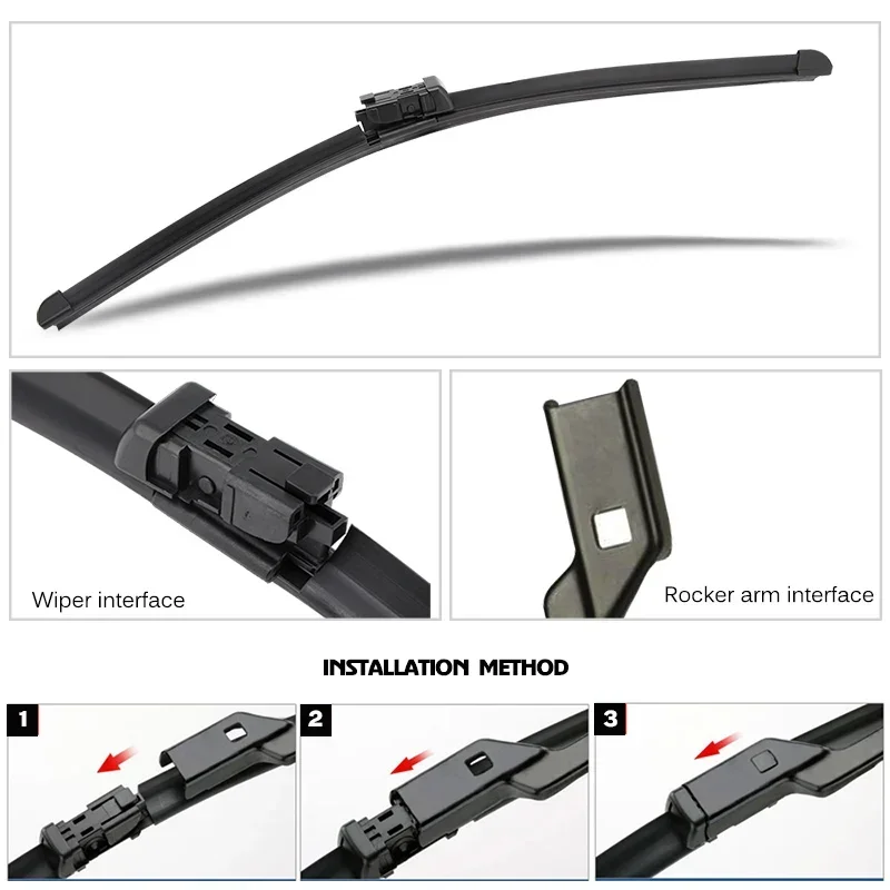 Car Wiper Blades For GMC Canyon 2015-2017 Windshield Windscreen Front Window Blades 22