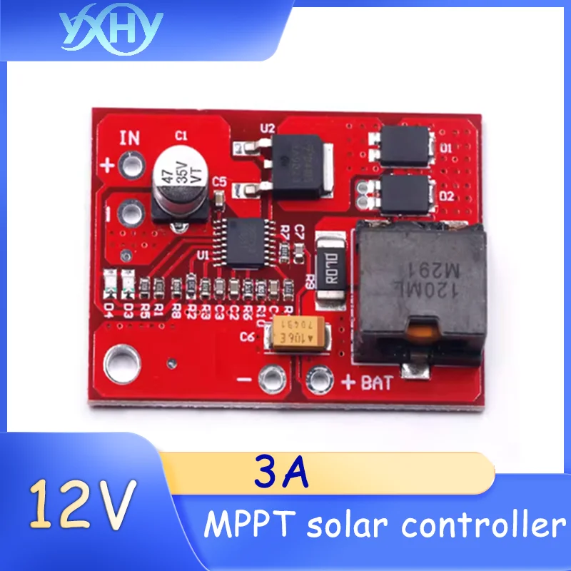 

1PCS 12V Storage Battery MPPT Solar Controller 12V Lead Acid Charger MPPT solar charger