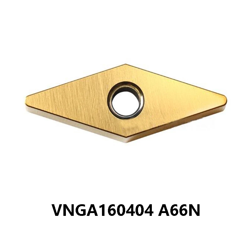 Original VNGA VNGA1604 VNGA160404 VNGA160408 160404 160408 A65 A66N moagem carboneto de inserção lâmina torno ferramenta de corte cnc