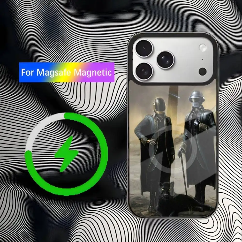 Rock Band D-DaftS P-PunkS Phone Case For iPhone 17,16,15,14,13,12,11,Pro,Max,Plus,Mini,SE4,E Magnetic Magsafe Wireless Charging