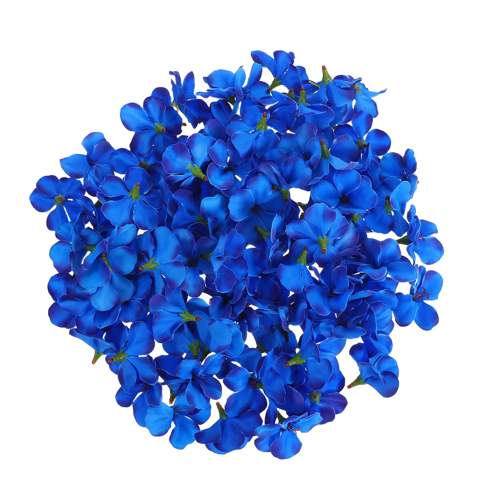 

100Pcs Faux Orchid Flowers Royal Blue Realistic Design Wedding Bouquet Craft Decor Artificial Flower Heads Artificial Orchids
