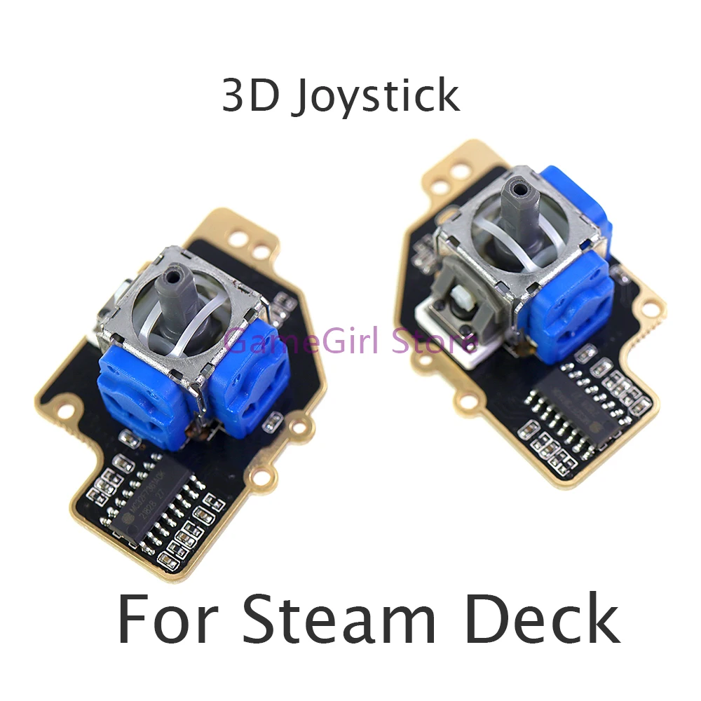 

5pairs Left Right L R 3D Analog Joystick Thumb Stick For Steam Deck Game Console Electromagnetic Replacement Rocker