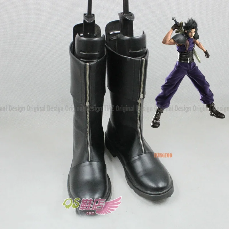 FFinal FFantasy VII FF 7 Zack Fair personajes Anime zapato disfraz Prop Cosplay zapatos botas