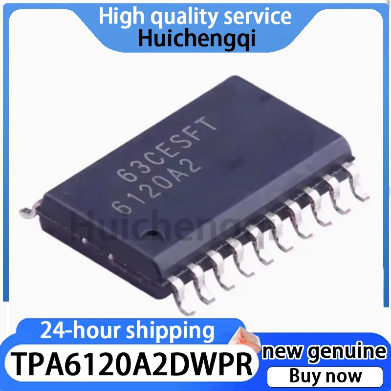 1PCS Original Genuine TPA6120A2DWPR SOIC-20 Audio Power Amplifier Chip