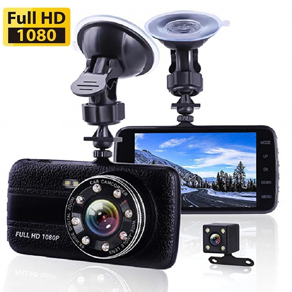 

Dash Cam Full HD 1080P Car DVR Rear View Car Camera Car Video Recorder Vehicle Black Box Auto Dashcam Car Accessories G-sensor