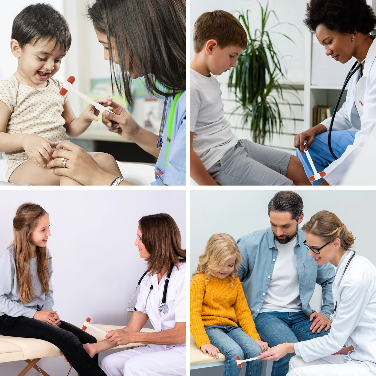 أداة قرع طبية مريحة وخفيفة الوزن للاختبار العضلي العاكس في المستشفى #2