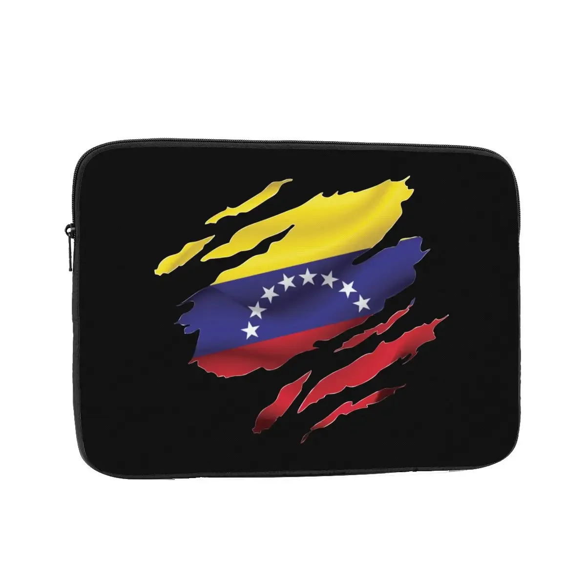 Venezuela Ripped Flag Laptop Bag Sleeve 12 13 15 17 Inch Venezuelan Notebook Bag Case Computer Shockproof Case Bag for Men Women