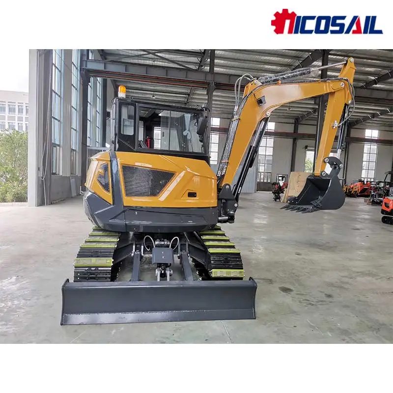 Betrouwbare Chinese 6-tons kleine graafmachine - Hydraulisch systeem voor langdurige landbouw- en bouwwerkzaamheden
