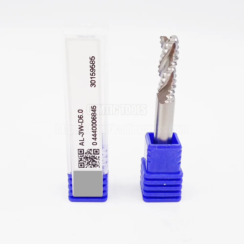 

ZCC Solid Carbide 3 Flute Flattened End Mill 6mm Straight Shank AL-3W-D6.0 AL-3W-D8.0
