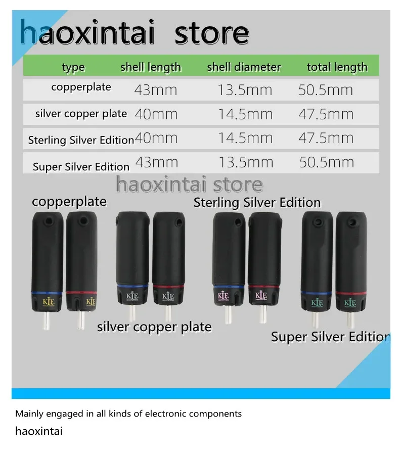 1 Uds Australia KLE segunda generación ETI bala RCA enchufe gama completa de cobre/versión de plata esterlina más allá de WBT