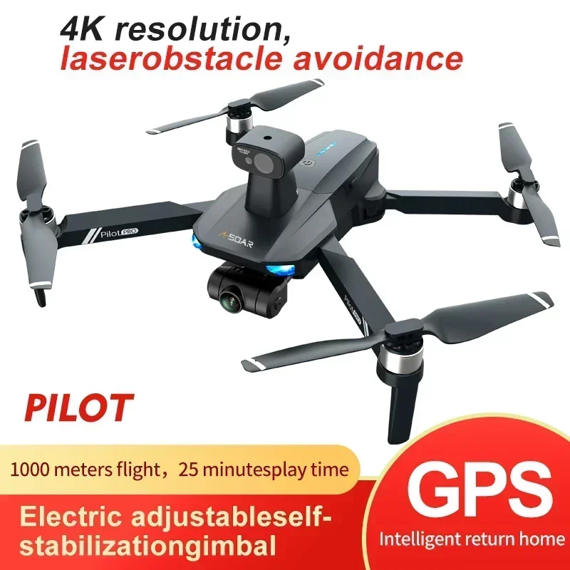 New JJRC X19 PRO Drone Professional 4K Dual Camera 2-axis Gimbal Obstacle Avoidance Folding Aircraft Brushless RC Kids Dron Toys