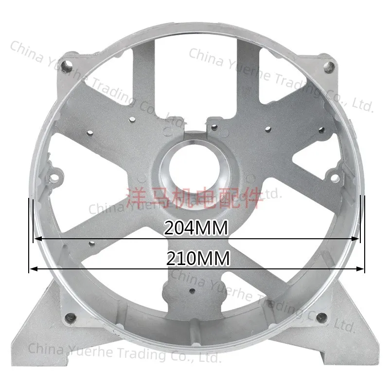 Diesel generator welding machine accessories 204 motor rear bracket 5 6 8 10KW motor holder aluminum back cover