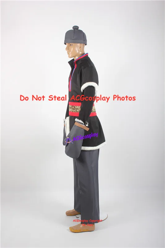 Kristoff Cosplay Costume acgcosplay Include Headwear version 2 Garment