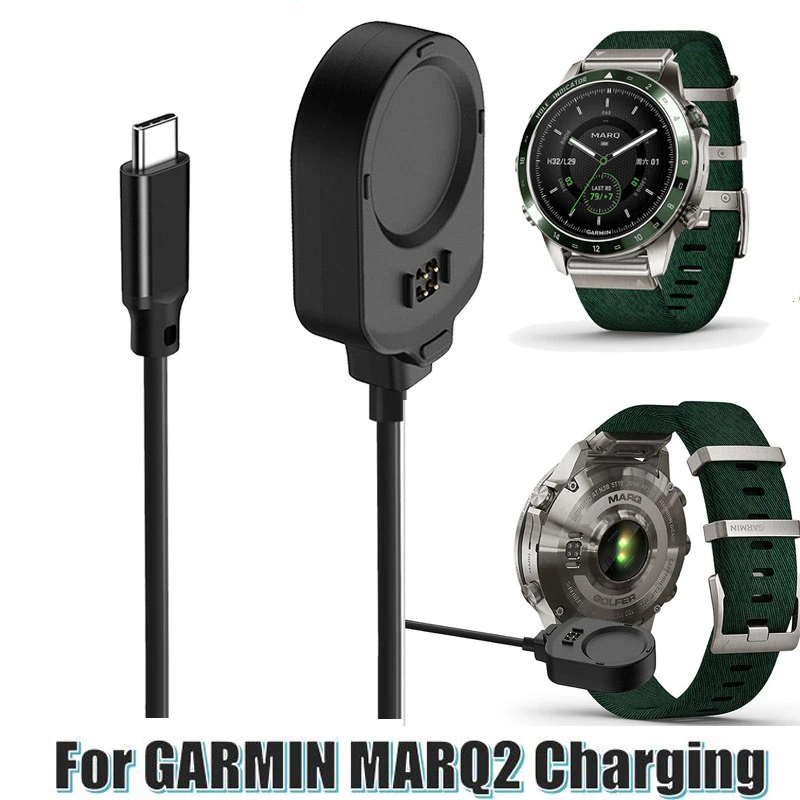 

Replacment Charger Cord adapter for Garmin MARQ2 Athlete Adventurer Aviator Captain Golfer Watch USB Charging Cable