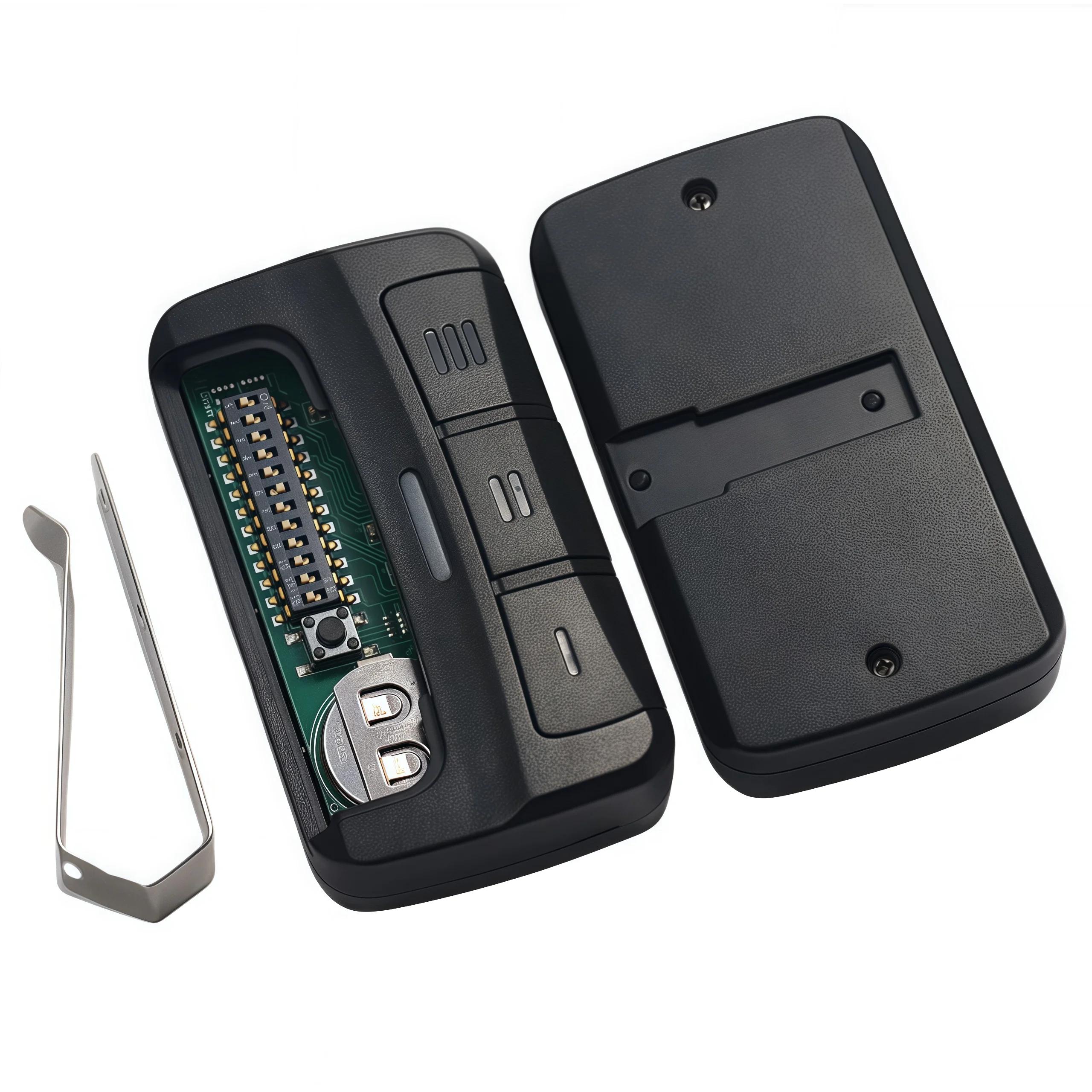 Universal Gate Remote Control 310MHz 315MHz 390MHz  with 5 Color Learning Button DIP Switch Garage Door Opener