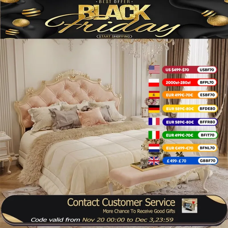 

Large Headboard Adult Double Bed Comforter Wood Bedframe Queen Bases Double Bed King Size Frames Schlafzimmer Bett Furniture