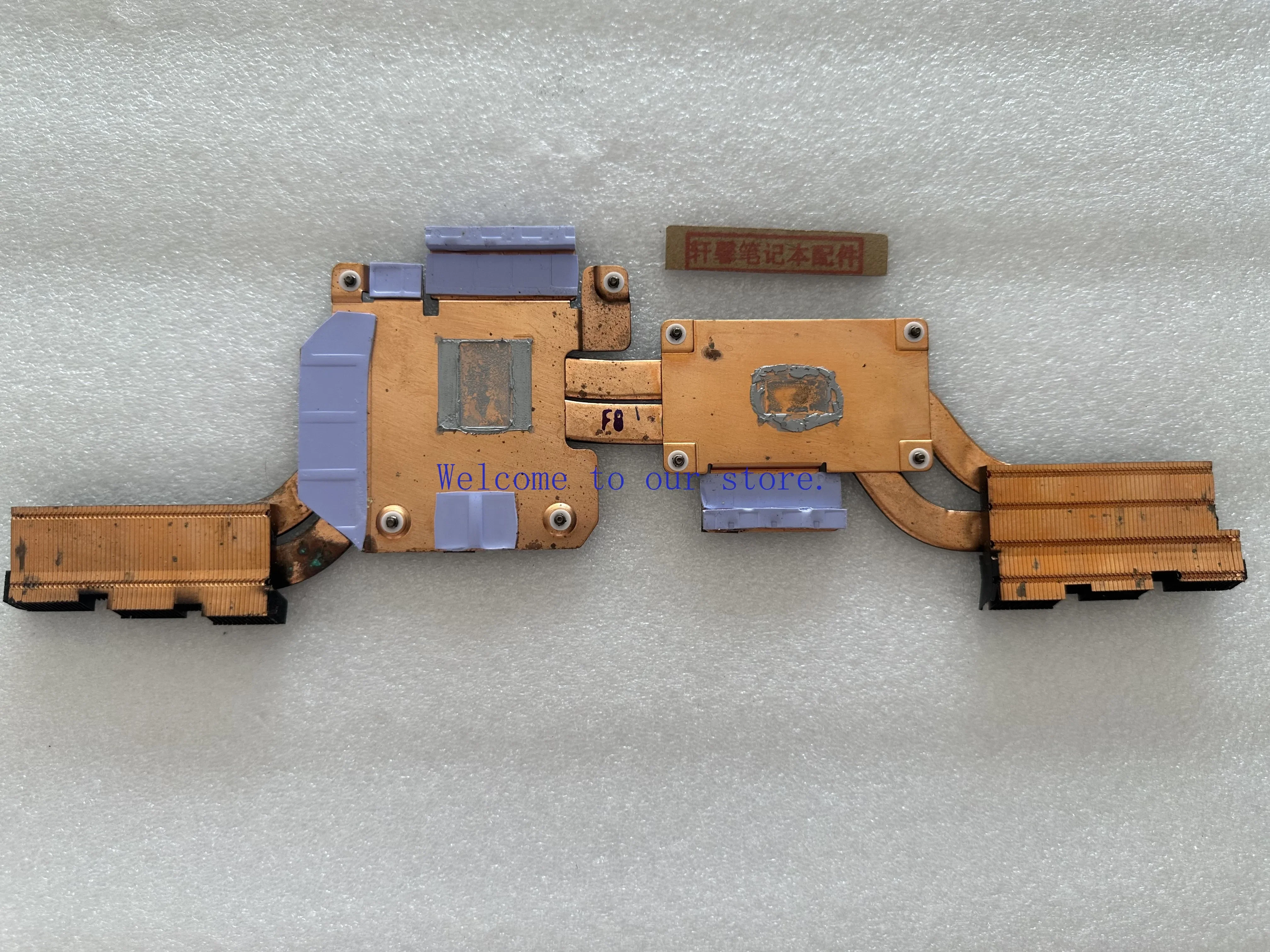 For Dell Gaming Laptop G3 3590 3500 Heatsink Thermal Pad Thermal Conductive Tube Assembly