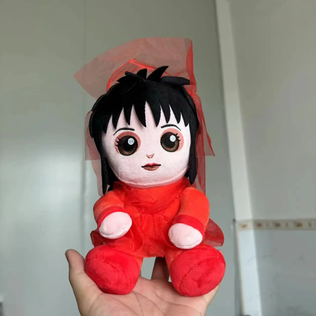 

Beetlejuice Horror Movies Accessories Punny Dolls Toys Plush Kawaii Lydia Deetz Bob