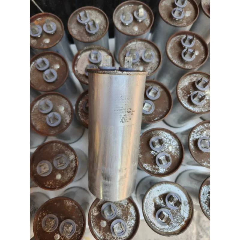 New 3pcs 60μF 450V CBB65A-1 Air Conditioner Compressor Run Capacitor Oil Filled Explosion Proof