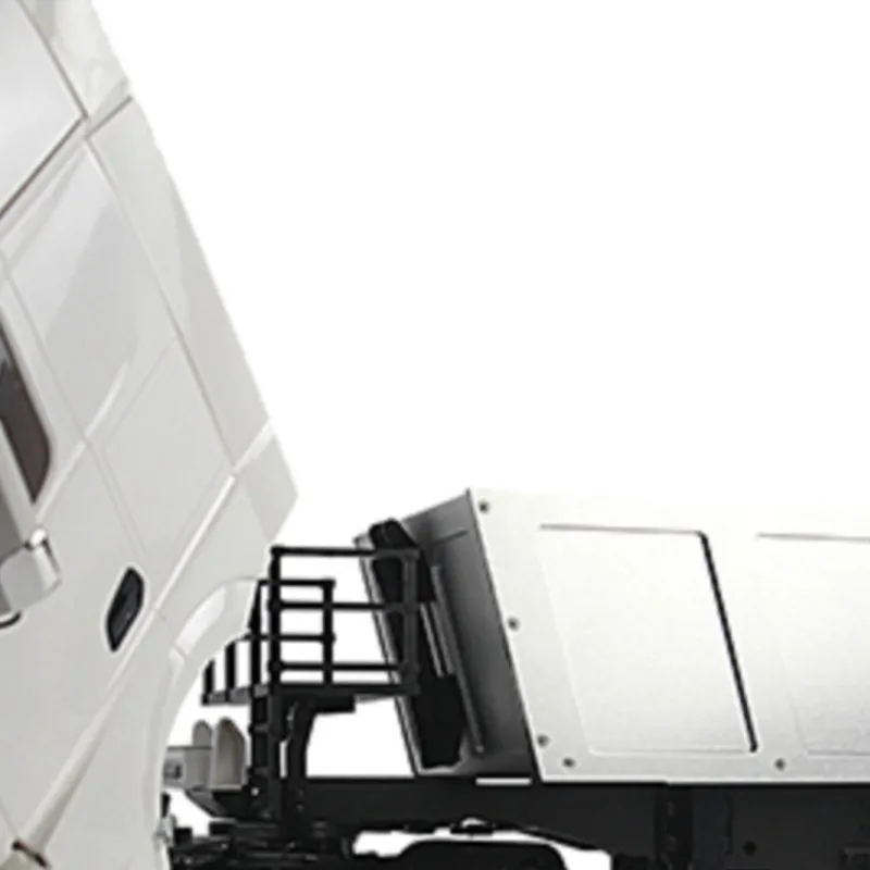 TOUCANHOBBY 2 assi 1/14 RC Hightop trattore camion con 3 assi scarico ribaltabile kit rimorchio telecomando auto giocattoli per adulti THZH0371